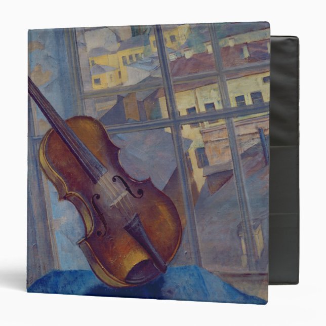 Violin, 1918 3 ring binder (Front/Inside)