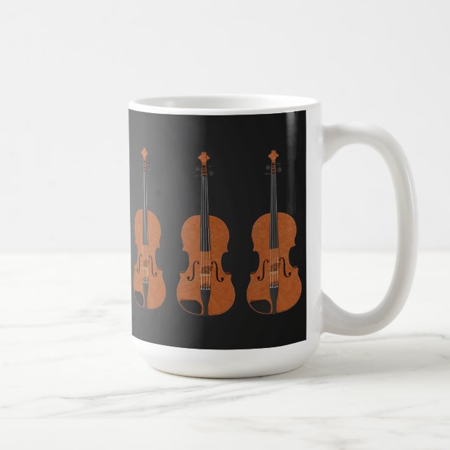 Violin: 3D Model: Coffee Mug (Right)