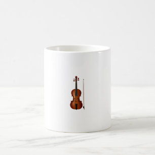 VIolin and bow realistic graphic Coffee Mug