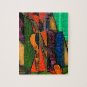 Violin and Guitar by Juan Gris Jigsaw Puzzle