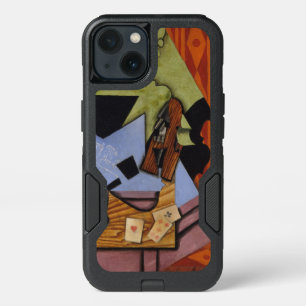 Violin and Playing Cards on a Table iPhone 13 Case