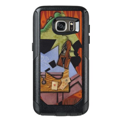 Violin and Playing Cards on a Table OtterBox Samsung Galaxy S7 Case