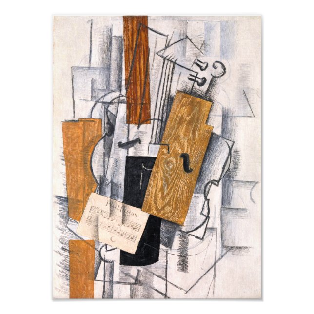 Violin and Sheet Music | Georges Braque | Photo Print (Front)