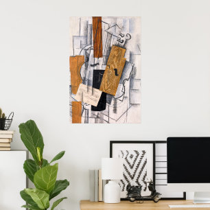 Violin and Sheet Music Georges Braque Poster