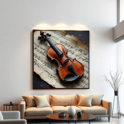 Violin and Sheet Music