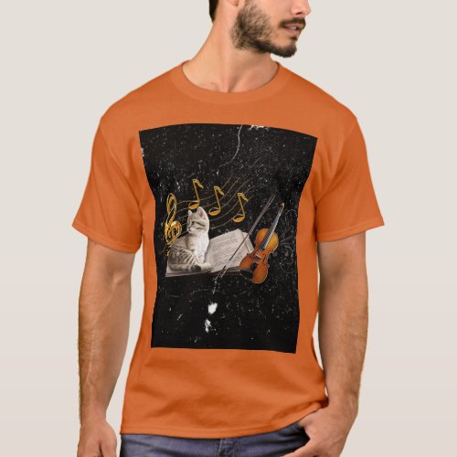 Violin Art3 Graphic T_Shirt