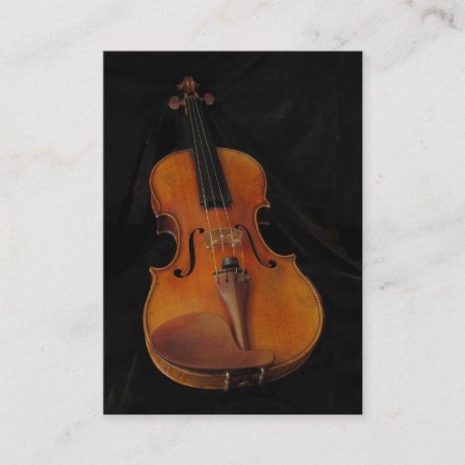 Customizable Violin ATC Business Card Templates