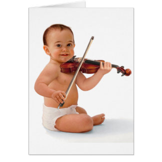 Violin Baby Cards