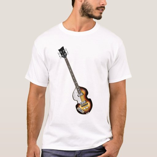 Violin Bass Guitar T-Shirt | Zazzle