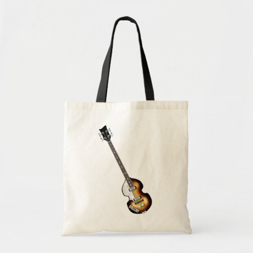 Violin Bass Guitar Tote Bag