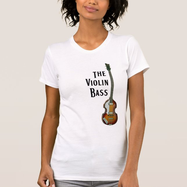 Violin Bass t-shirt (Front)