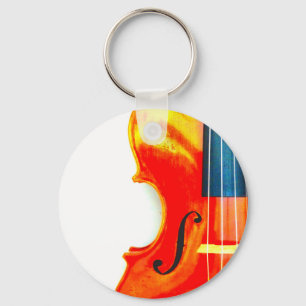 Violin Beautiful and Artistic Keychain