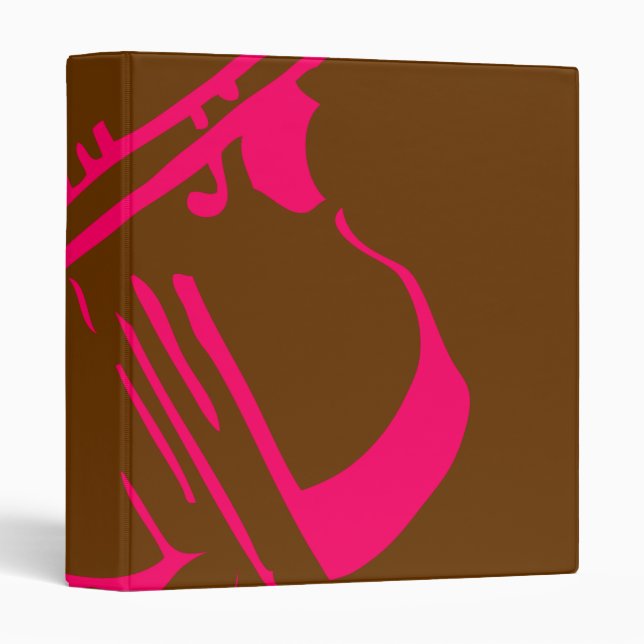 Violin Binder Pink (Front/Spine)