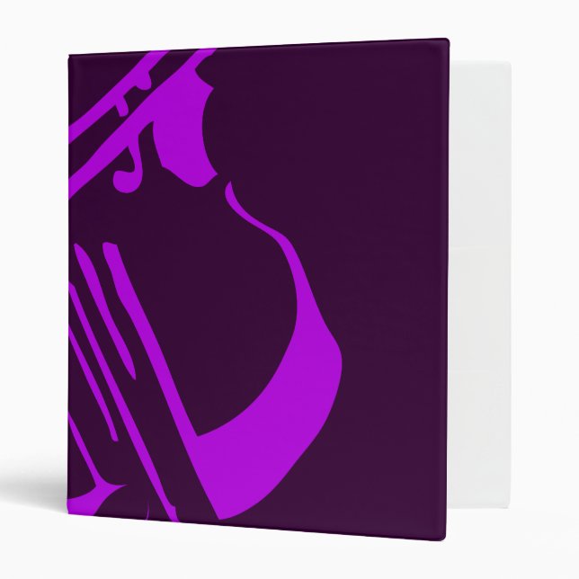 Violin Binder Purple (Front/Inside)