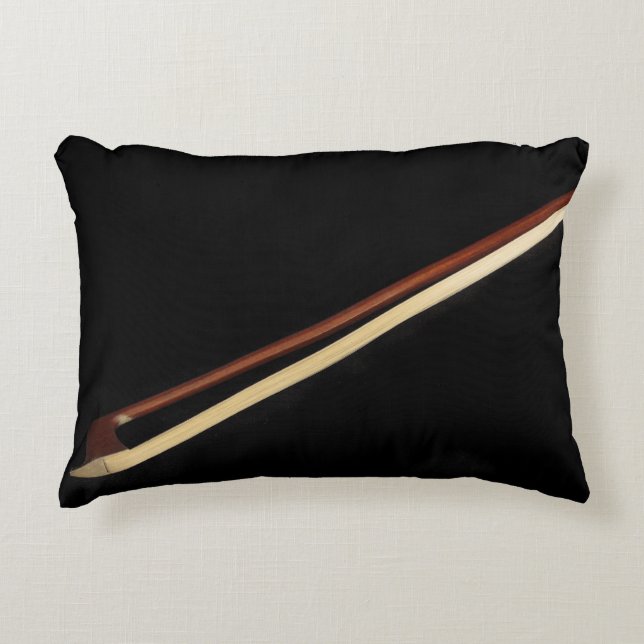 Violin Bow Accent Pillow (Front)
