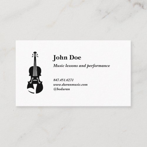 Violin Business Cards