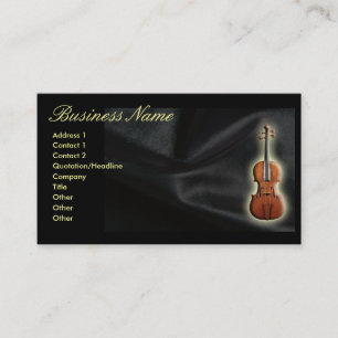 Violin Business Cards