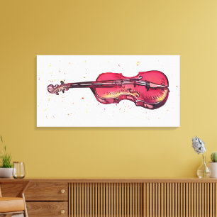 Violin Canvas Print