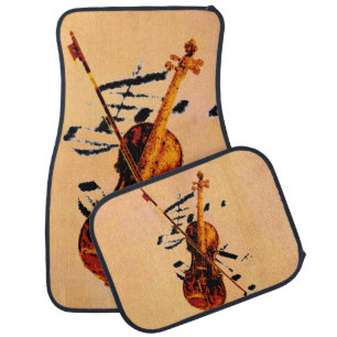 Violin Car Mat