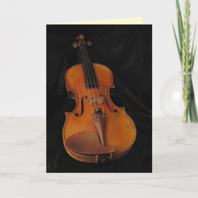 Violin Card (Front)