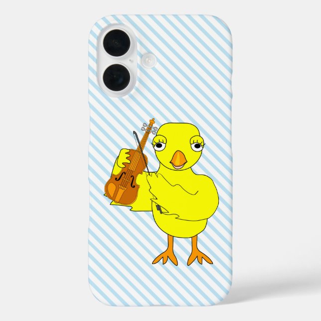 Violin Chick Case-Mate iPhone Case (Back)