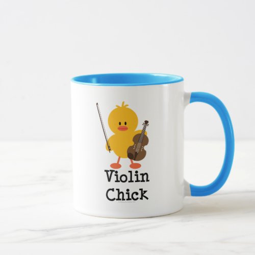 Violin Chick Mug