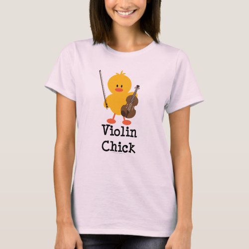 Violin Chick Organic Tee