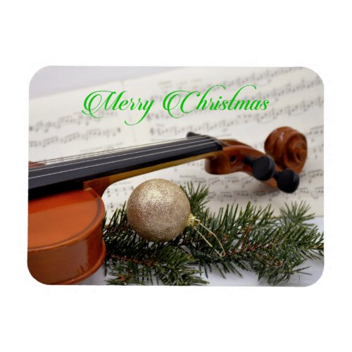 Violin Christmas Concert Magnet