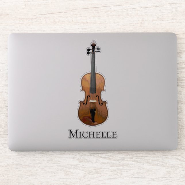 Violin Classical Music Sticker (Computer)