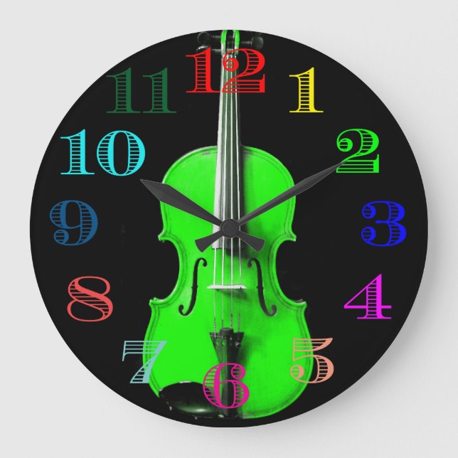Violin Clock Design (Front)