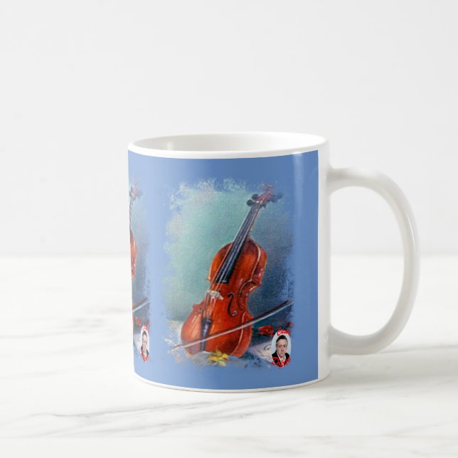 Violin Coffee Mug (Right)