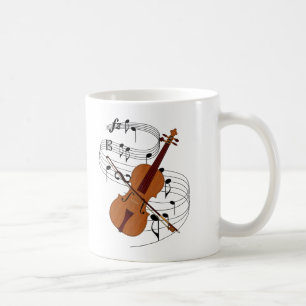 Violin Coffee Mug