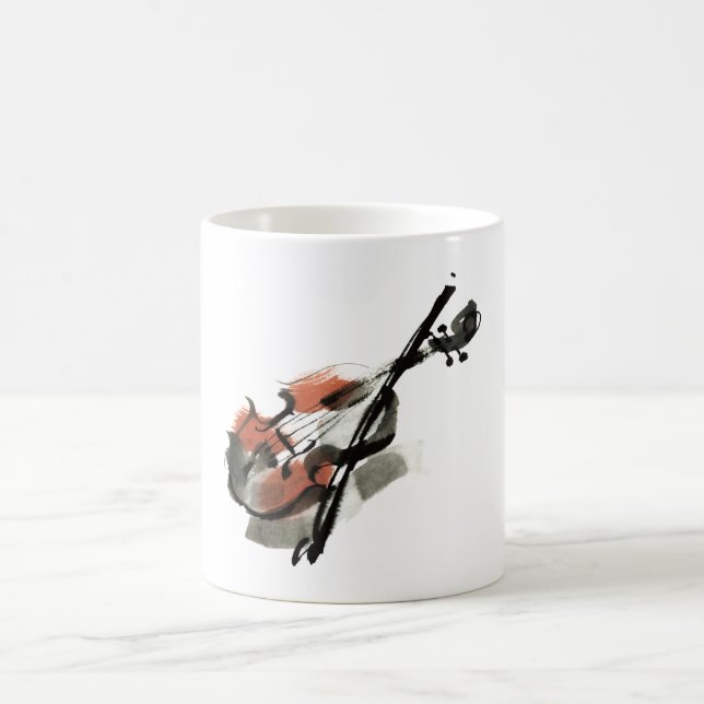 Violin Coffee Mug (Center)