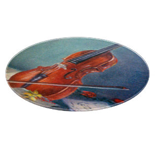 Violin Cutting Board