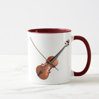 Violin Design Mug