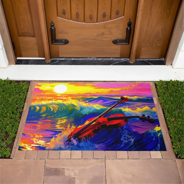 Violin Doormat (Outdoor)