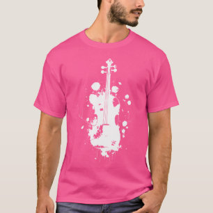 Violin Drawing Fiddler Orchestra T-Shirt