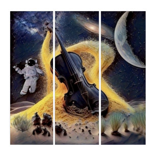 Violin fantasy art