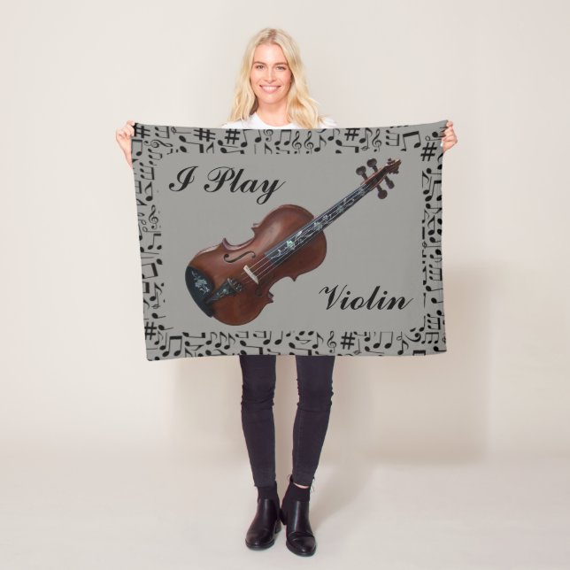 VIOLIN FLEECE BLANKET (In Situ)
