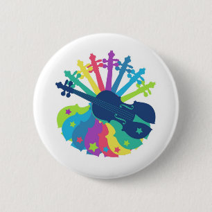 Violin Fun Button