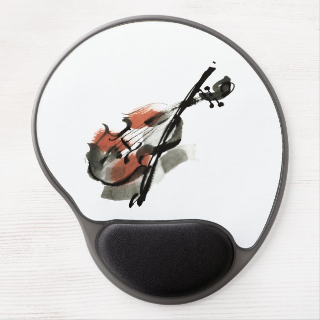 Violin Gel Mouse Pad (Front)