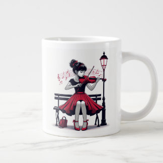 Violin Giant Coffee Mug