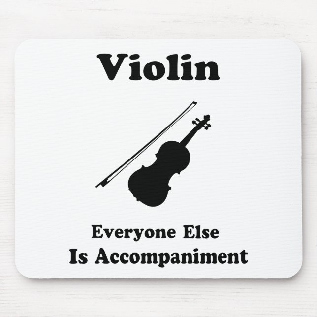 Violin Gift Mouse Pad (Front)