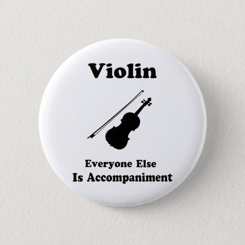 Violin Gift Pinback Button