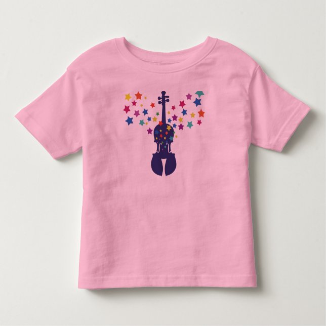 Violin Gift-Toddler Tee (Front)