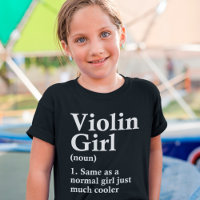 Violin Girl Funny Definition Humor Music Lover