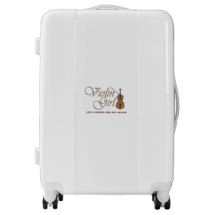 Violin Girl, like a normal girl but cooler Luggage