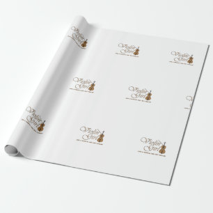 Violin Girl, like a normal girl but cooler Wrapping Paper