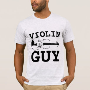 VIOLIN GUY MEN'S T-SHIRTS