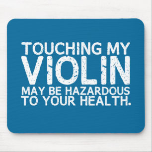Violin Hazard Mouse Pad